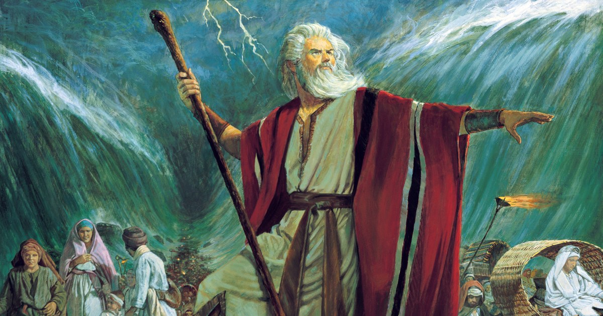 The Red Sea Didn't Part Until They Stepped Into It